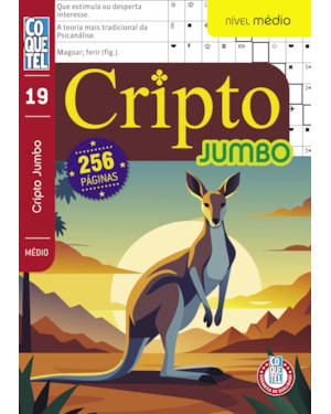 LIVRO COQUETEL JUMBO CRIPTO 19