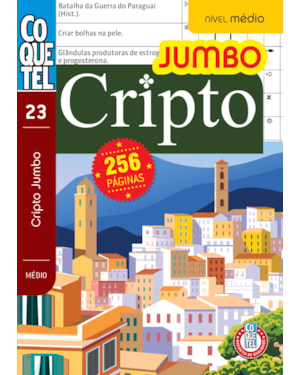 Livro Coquetel Jumbo Cripto 23