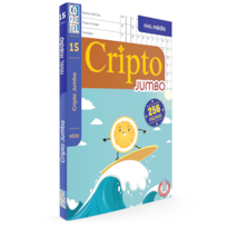 LIVRO COQUETEL JUMBO CRIPTO NÍVEL MÉDIO ED 15