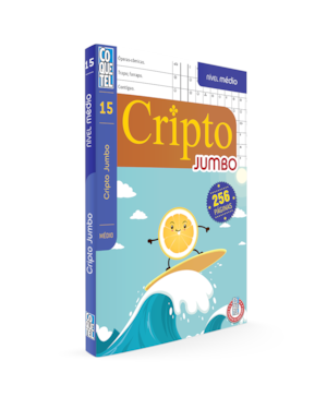 LIVRO COQUETEL JUMBO CRIPTO NÍVEL MÉDIO ED 15