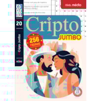 LIVRO COQUETEL JUMBO CRIPTO NÍVEL MÉDIO ED 20
