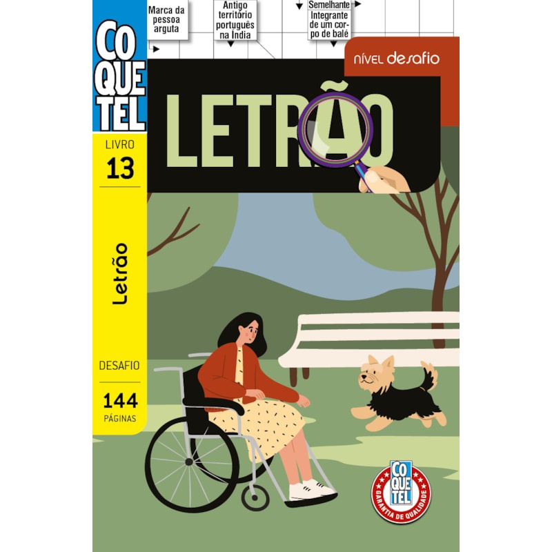 Livro coquetel letrão 13: nível desafio
