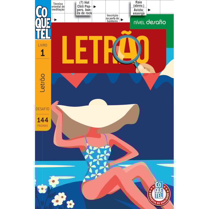 LIVRO COQUETEL LETRÃO DESAFIO 1