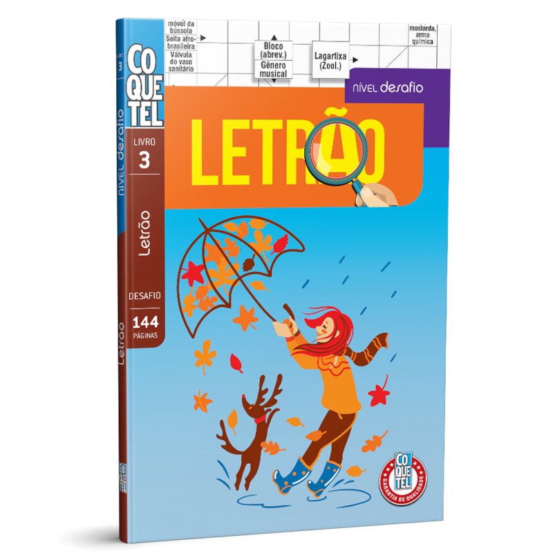 LIVRO COQUETEL LETRÃO DESAFIO ED 03