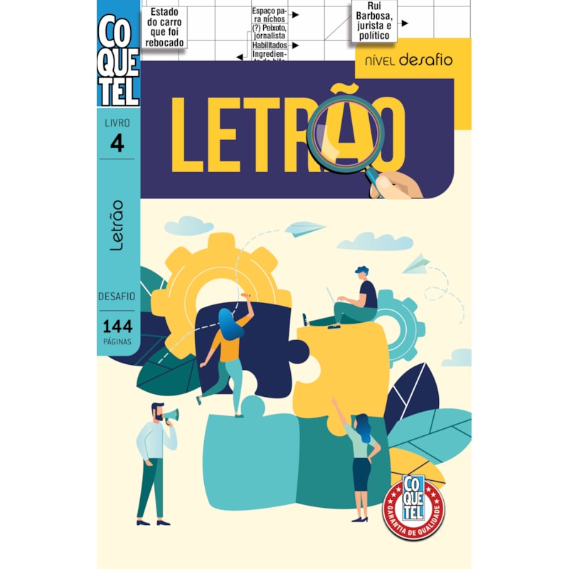 LIVRO COQUETEL LETRÃO DESAFIO ED 4