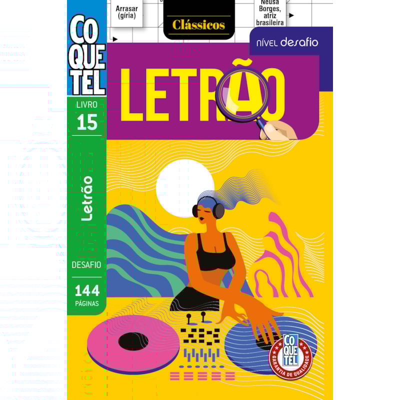 Livro Coquetel Letrão Difícil 15