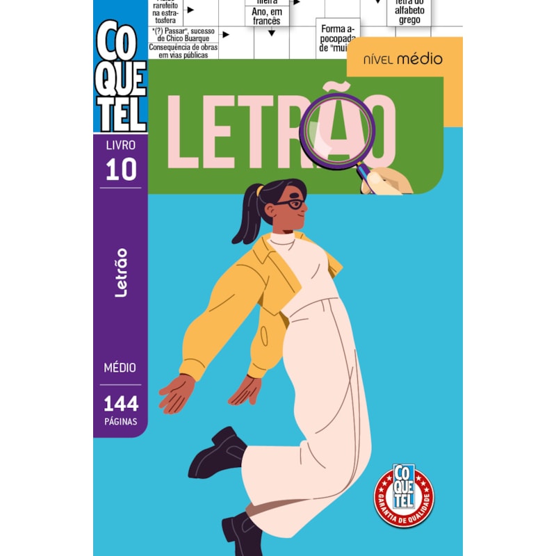 LIVRO COQUETEL LETRÃO MÉDIO 10
