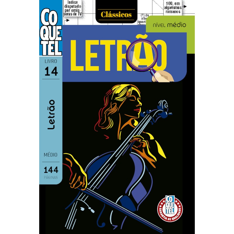 LIVRO COQUETEL LETRÃO MÉDIO 14
