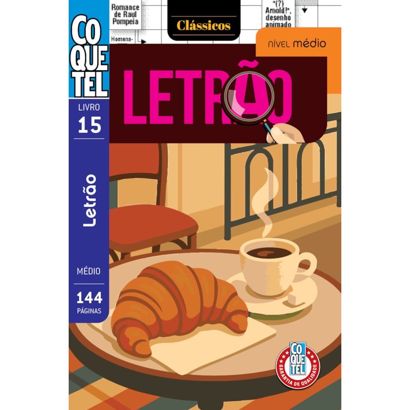 LIVRO COQUETEL LETRÃO MÉDIO 15