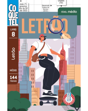 LIVRO COQUETEL LETRÃO MÉDIO 8