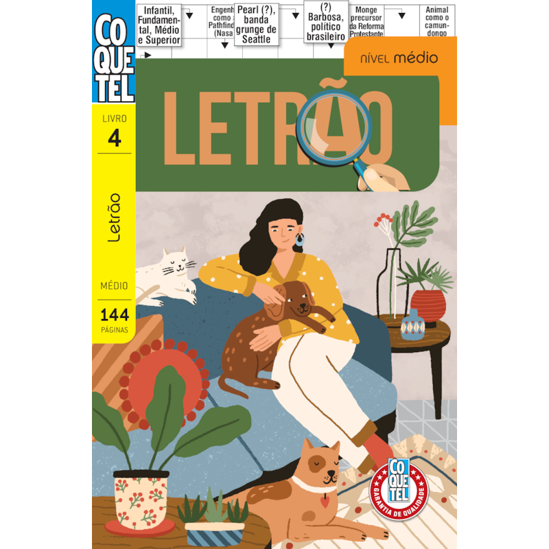 LIVRO COQUETEL LETRÃO NÍVEL MÉDIO ED 4