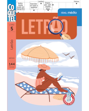 LIVRO COQUETEL LETRÃO NÍVEL MÉDIO ED 5