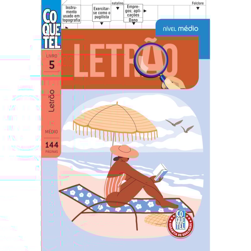 LIVRO COQUETEL LETRÃO NÍVEL MÉDIO ED 5