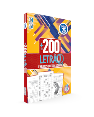 LIVRO COQUETEL MAIS 200 LETRÃO NÍVEL MÉDIO ED 25