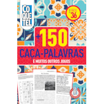Livro Coquetel Mais de 150 Caça-Palavras 36