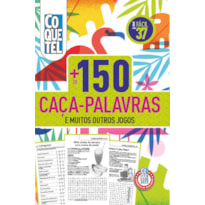 LIVRO COQUETEL MAIS DE 150 CAÇA-PALAVRAS 37