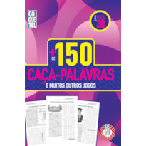 LIVRO COQUETEL MAIS DE 150 CAÇA-PALAVRAS NÍVEL FÁCIL ED 30