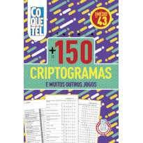 Livro Coquetel Mais de 150 Criptogramas 43