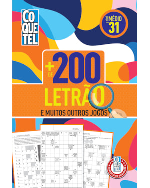 LIVRO COQUETEL MAIS DE 200 LETRÃO 31