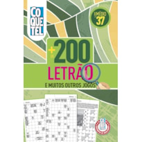 LIVRO COQUETEL MAIS DE 200 LETRÃO 37: NÍVEL MÉDIO