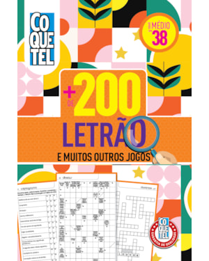 Livro Coquetel Mais de 200 Letrão 38