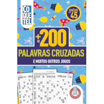 LIVRO COQUETEL MAIS DE 200 PALAVRAS CRUZADAS 45