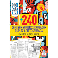 LIVRO COQUETEL MAIS DE 240 ESPECIAIS 25: NÍVEL MÉDIO