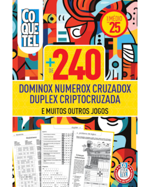 LIVRO COQUETEL MAIS DE 240 ESPECIAIS 25: NÍVEL MÉDIO