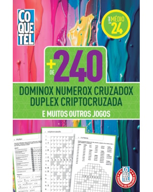 LIVRO COQUETEL MAIS DE 240 ESPECIAIS ED 24: NÍVEL MÉDIO