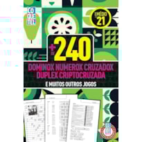 LIVRO COQUETEL MAIS DE 240 ESPECIAIS NÍVEL MÉDIO ED 21