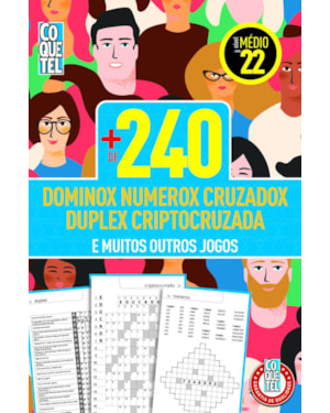 LIVRO COQUETEL MAIS DE 240 ESPECIAIS NÍVEL MÉDIO ED 22