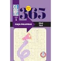 Livro Coquetel Mais de 365 Caça-Palavras 1