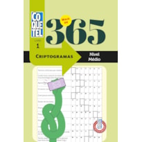Livro Coquetel Mais de 365 Criptogramas 1