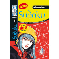 LIVRO COQUETEL MAIS DE 500 SUDOKU MÉDIO/DIFÍCIL 1