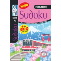LIVRO COQUETEL MAIS DE 500 SUDOKUS FÁCIL-MÉDIO 1
