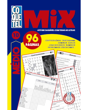 LIVRO COQUETEL MIX 10: NÍVEL MÉDIO