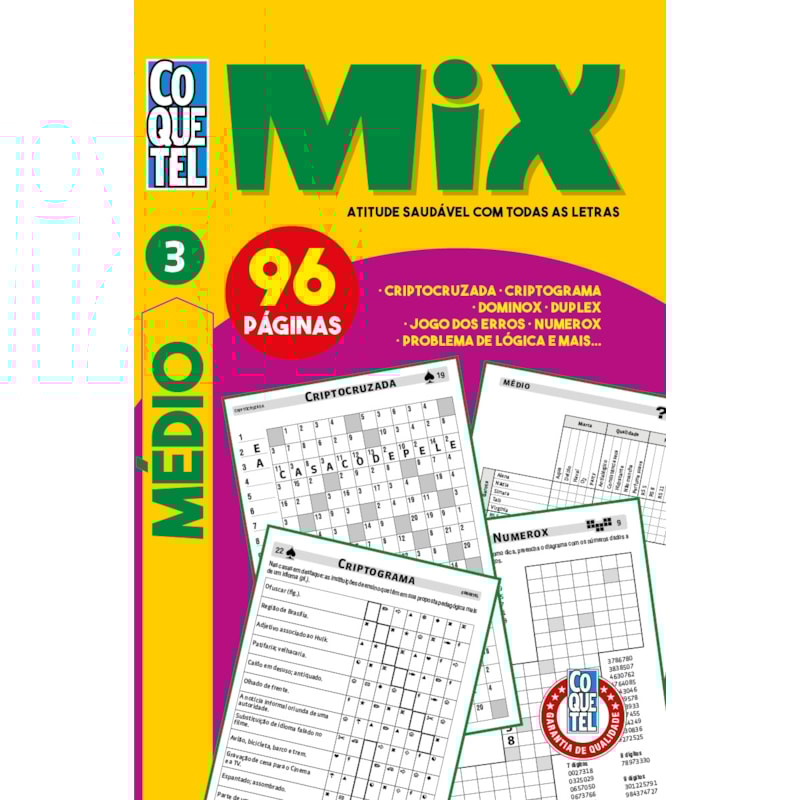 LIVRO COQUETEL MIX 3