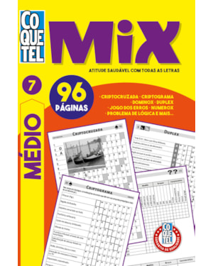 LIVRO COQUETEL MIX 7: NÍVEL MÉDIO