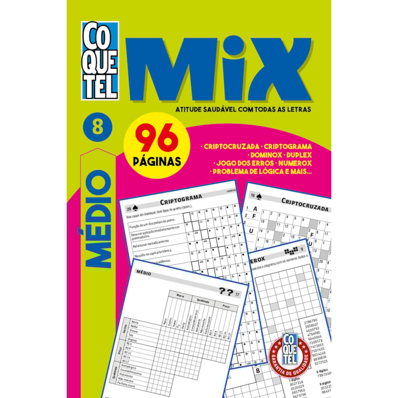 Livro Coquetel Mix 8