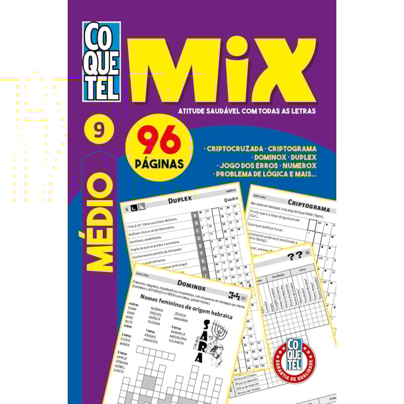 Livro Coquetel Mix 9