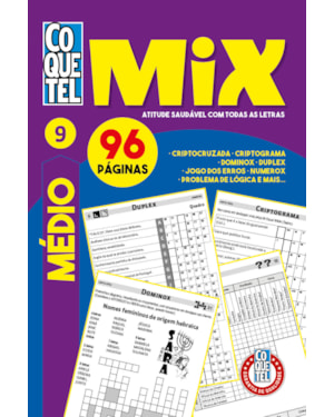 LIVRO COQUETEL MIX 9: NÍVEL MÉDIO