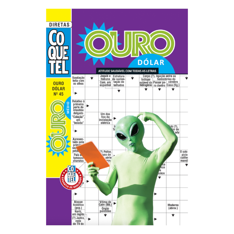 LIVRO COQUETEL OURO DÓLAR