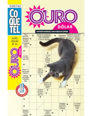 LIVRO COQUETEL OURO DÓLAR 44