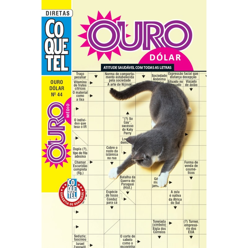 LIVRO COQUETEL OURO DÓLAR 44
