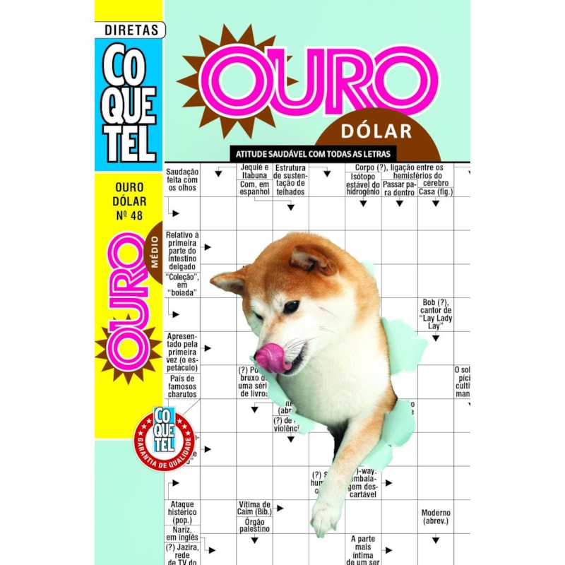 LIVRO COQUETEL OURO DÓLAR 48
