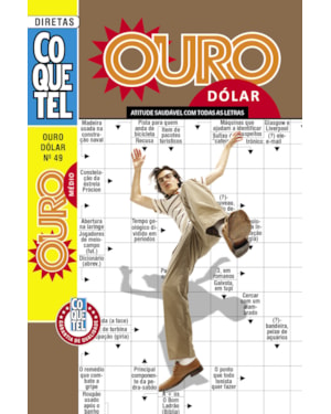 LIVRO COQUETEL OURO DÓLAR 49