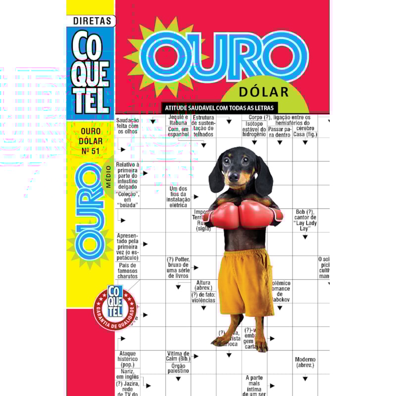 LIVRO COQUETEL OURO DÓLAR 51
