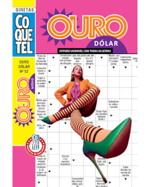 LIVRO COQUETEL OURO DÓLAR 52