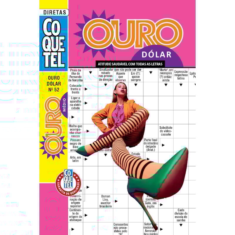 LIVRO COQUETEL OURO DÓLAR 52