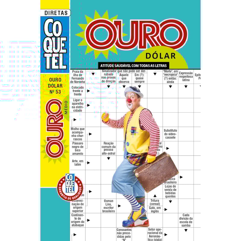 LIVRO COQUETEL OURO DÓLAR 53